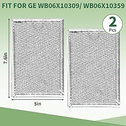Microwave Filter Replacement 7.64" x 5.12" Fit for