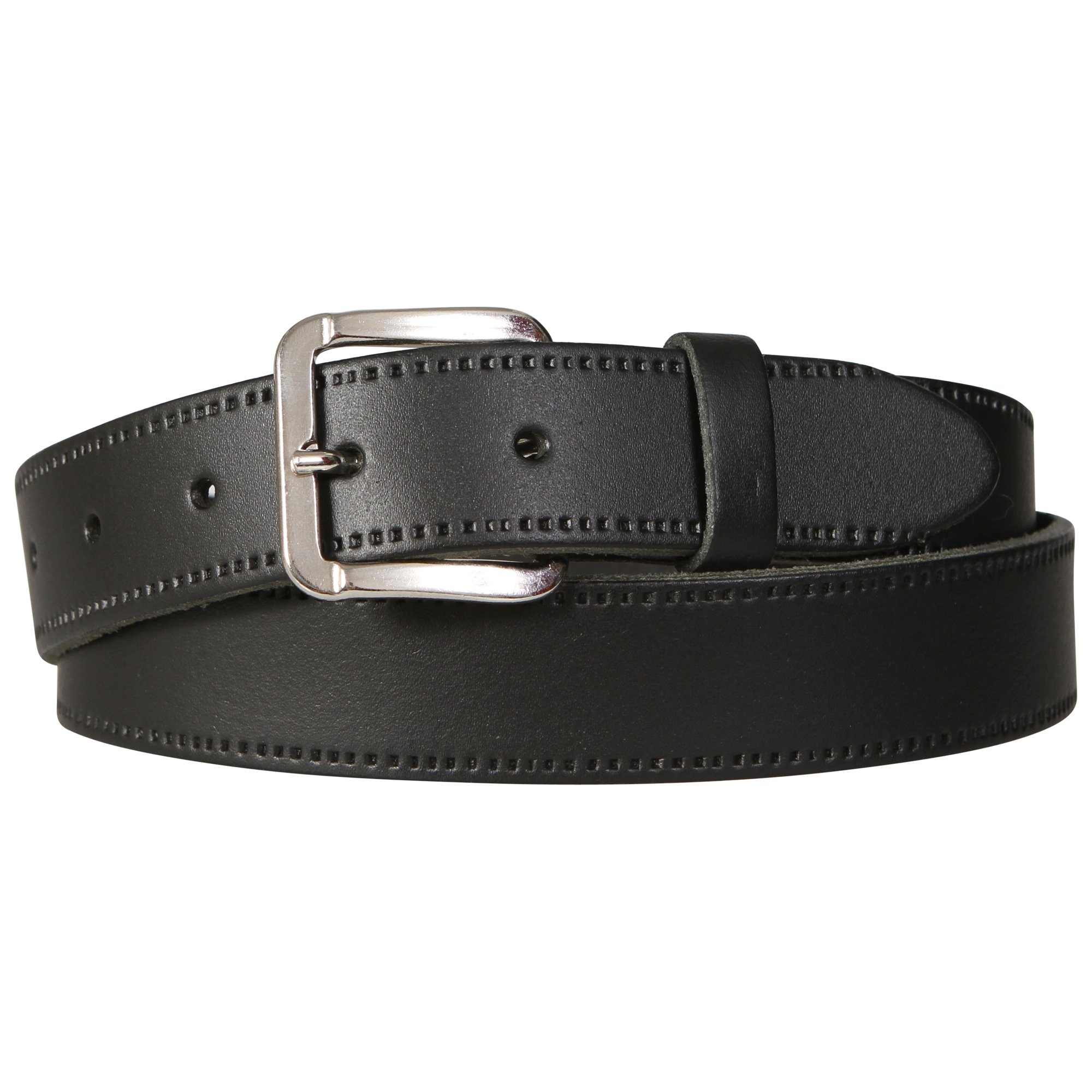 mens leather belts 1 inch wide