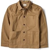 Huckberry Flint and Tinder Classic Chore Coat, Mens Lightweight Cotton Jacket