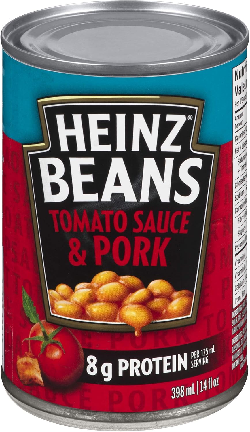 Heinz Original Beans in Tomato Sauce with Pork, 398mL Amazon.ca Grocery