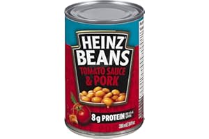 Heinz Beans in Tomato Sauce with Pork, 398ml (Pack of 24)