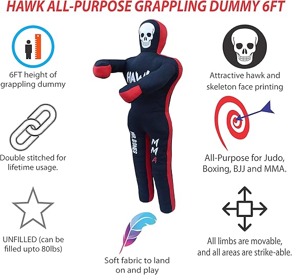 hawk grappling dummy