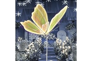 ECGOIOE Wedding Butterfly Floor lamp Creative Butterfly Ceiling Lamp Butterfly Hanging Decoration Props for Wedding Party Events