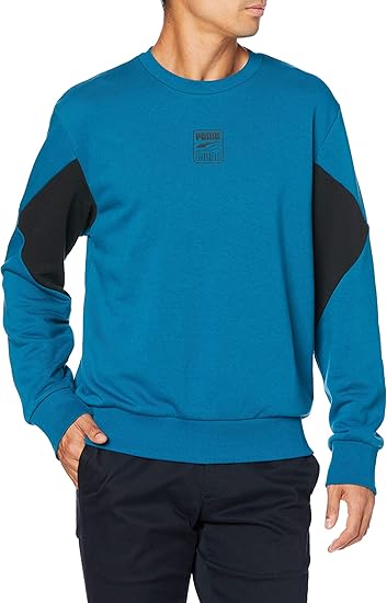 Amazon プーマ スウェット Rebel ロゴ クルースウェット メンズ フィットネス トレーニング メンズ 通販