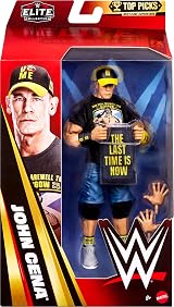 Mattel WWE Elite Collection Top Picks John Cena Figure 6 Inch Accessories view 2