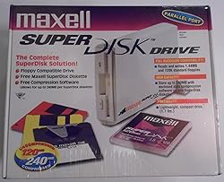 Maxell Super Disk Drive LS120 - Parallel Port
