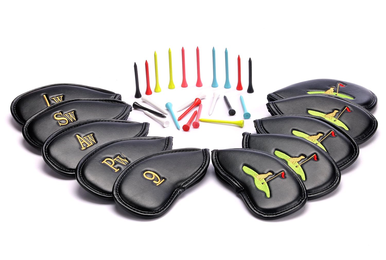 Golf Club Headcovers 30 Golf Tees Seasonal Promotion Set
