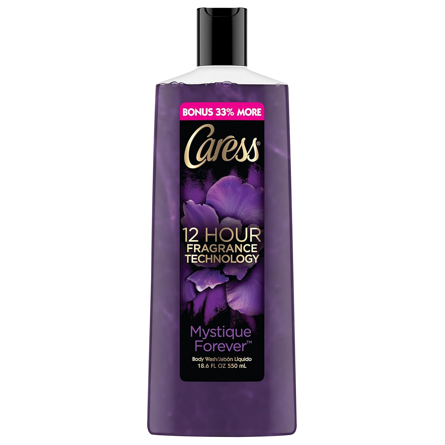 Caress Body Wash, Mystique Forever, 18.6 Fl oz