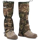 Waterproof Adjustable Leg Gaiters for Men and Women Snow Boot Gaiters for Hiking in Hunting Sand and Mud Mountain Climbing or Snowshoeing