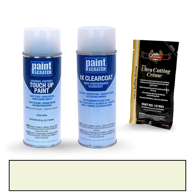 PAINTSCRATCH Taffeta White NH578 for 2011 Honda Odyssey