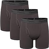 Organic Signatures Mens Underwear Boxer Briefs Cool Soft Stretchy Ethical 3 Pack