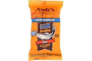 ANDY'S Andy’s Seasoning | Low Sodium Red Fish Breading | 10 Oz/283.5 G