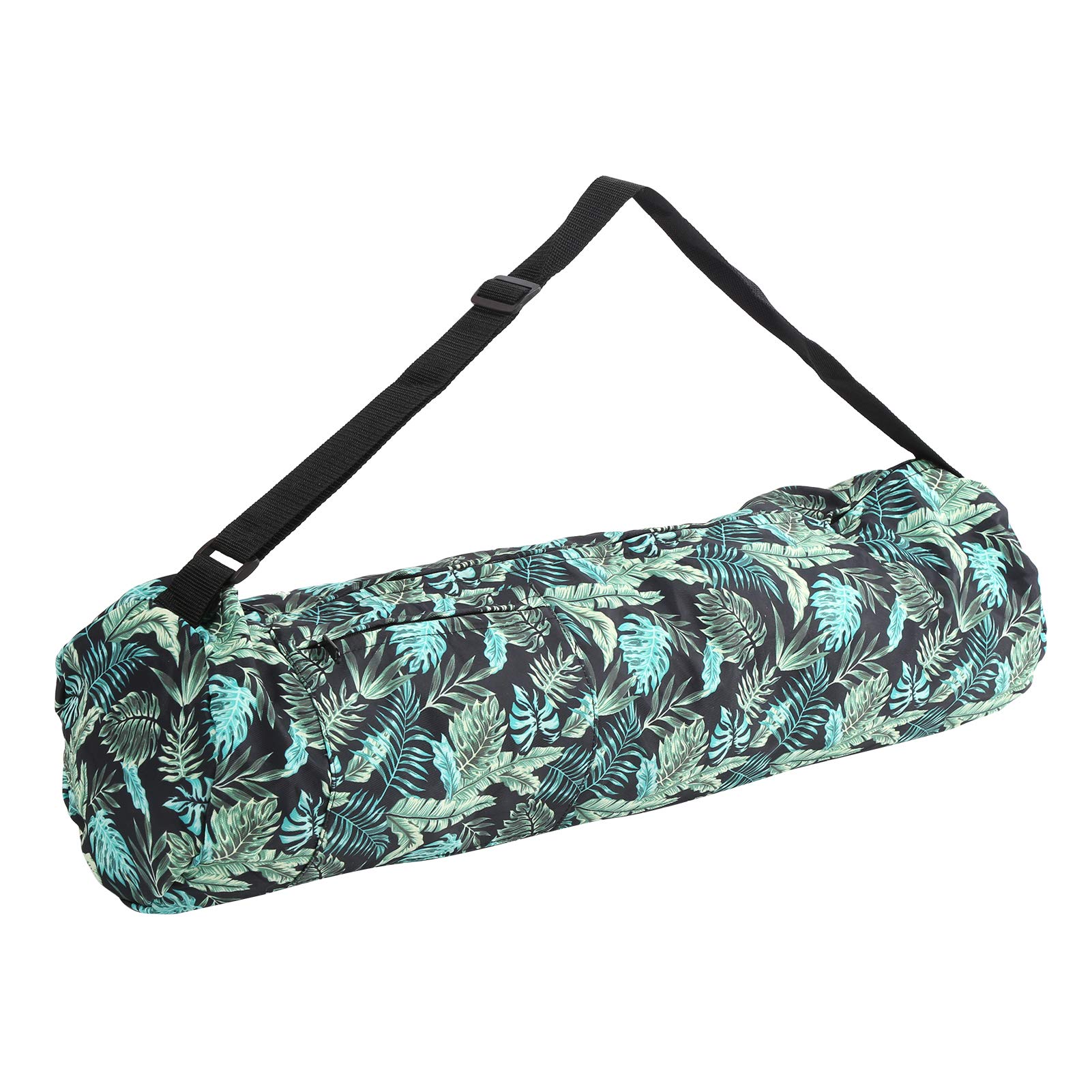 Ufolet Yoga Bag, Yoga Shoulder Bag, Durable Waterproof for Gym, Sports Store Yoga Mat Travel, Shopping Hiking and Camping(Forest green)