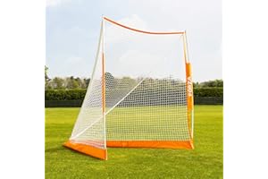 FORZA Proflex Pop-Up Lacrosse Goal - 6ft x 6ft Portable Lacrosse Goal | Carry Bag and Ground Pegs Included | Lacrosse Practic