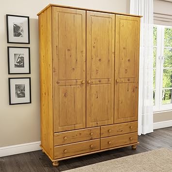 New Handmade Charles 2 Drawer Wardrobe No Flat Packs Ready