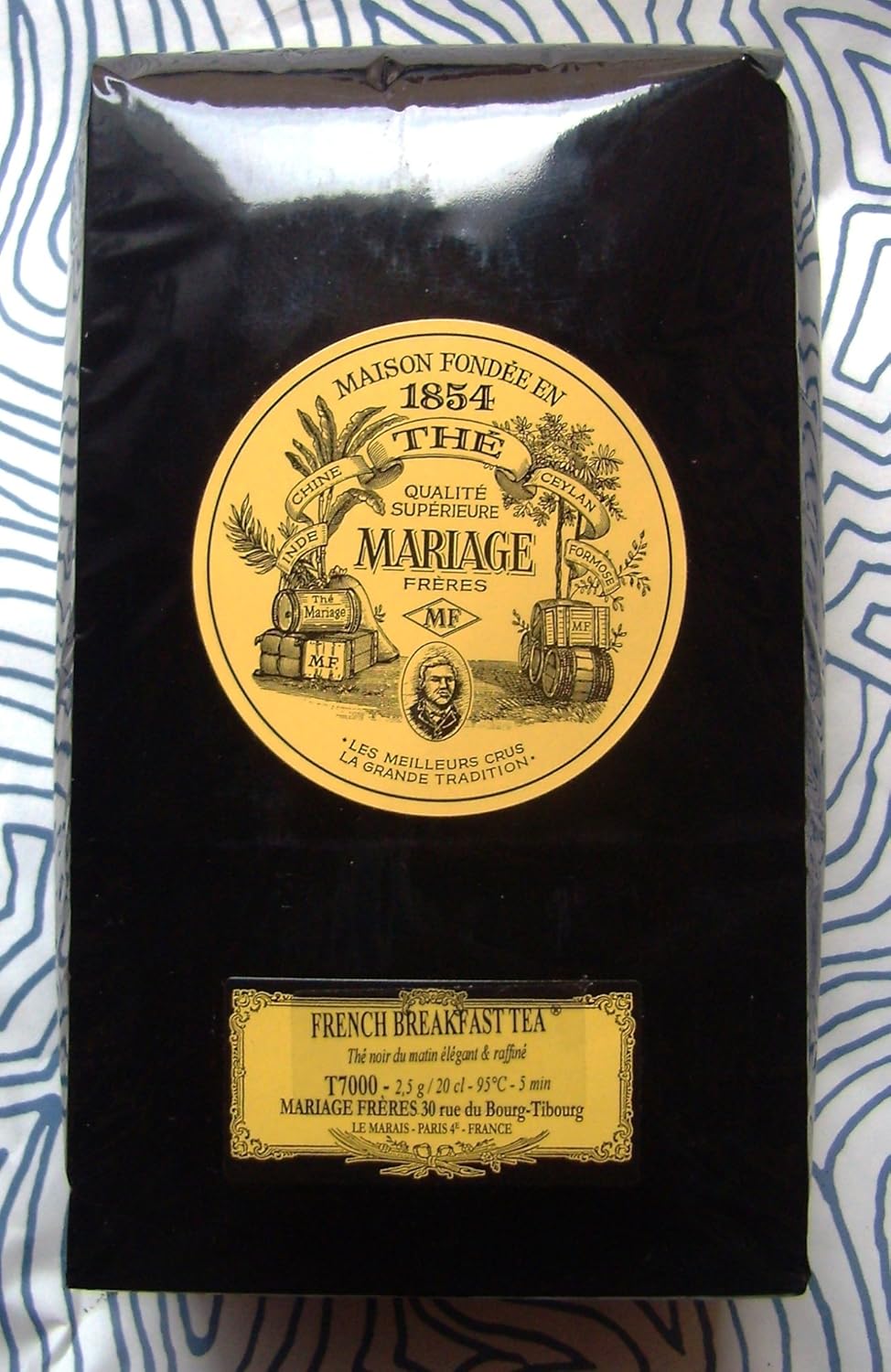 Mariage Freres French Breakfast Tea T7000 1763oz 500gr Loose Leaf Bulk Bag