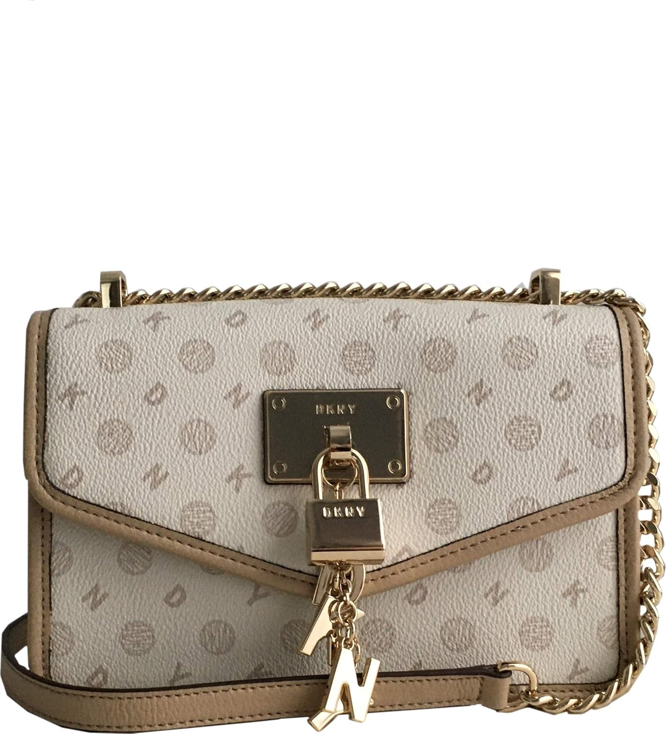 DKNY Elissa Small Coated Logo Shoulder/Crossbody Bag BigaMart