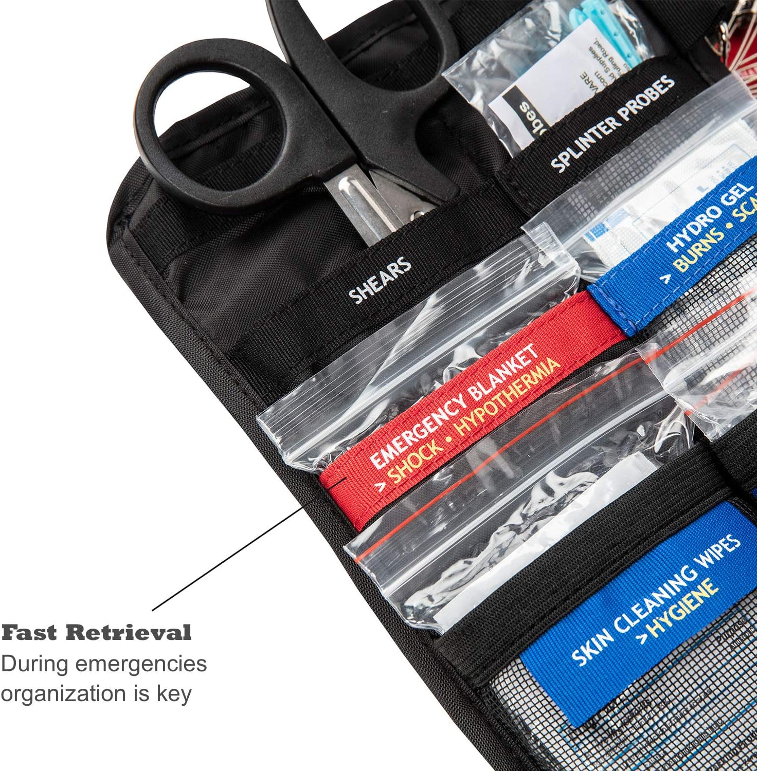 Surviveware Large First Aid Kit & Added Mini Kit for Trucks, Car, Camping and Outdoor Preparedness: Health & Personal Care