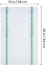 Utopia Towels Green Dish Towels 6 Pack 15 x 25 Inches 100% Ring Spun Cotton view 4