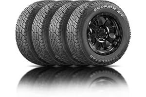 Set of 4 (Four) Travelstar Ecopath AT All Terrain 275/65R18 116T SUV Radial Tire + Two-year Road Hazard Warranty Included 275/65/18 (Tire Only)