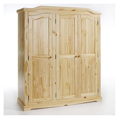 Garderobenschrank Naturholz