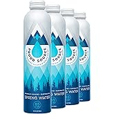 Proud Source Naturally Alkaline 8.5pH+ Spring Water with Electrolytes, BPA Free and Eco-Friendly Packaging, 750ml (12 Pack)