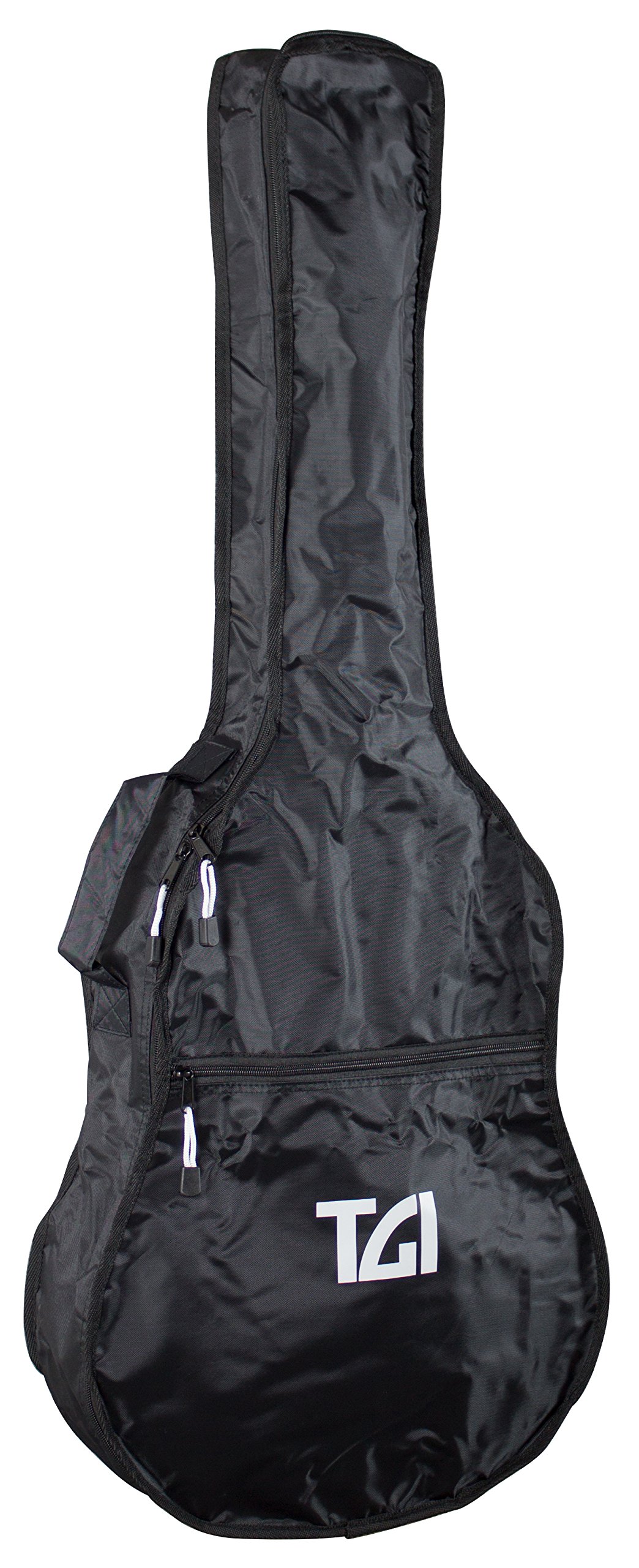 TGI 1924C Student GigBag for 1/2 Size Classical Guitar, Black
