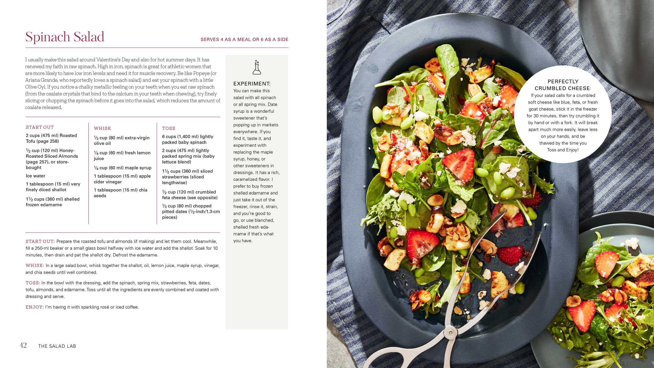 The Salad Lab: Whisk, Toss, Enjoy!: Recipes for Making Fabulous Salads Every Day (A Cookbook)