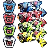 OSALON Laser Tag Guns Set of 4 with Digital LED