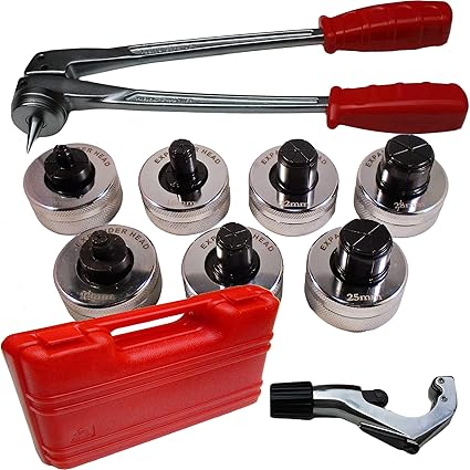 Coffret Pince A Emboiture 10 12 14 16 19 22 25 Mm Pour Plomberie Cuivre Evaser Elargir Emboiter Tubes Diametre Amazon Fr Bricolage