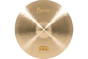 Meinl Cymbals Byzance 18" Jazz Extra Thin Crash — Made in Turkey — Hand Hammered B20 Bronze, 2-Year Warranty, Traditional, (B18JETC)