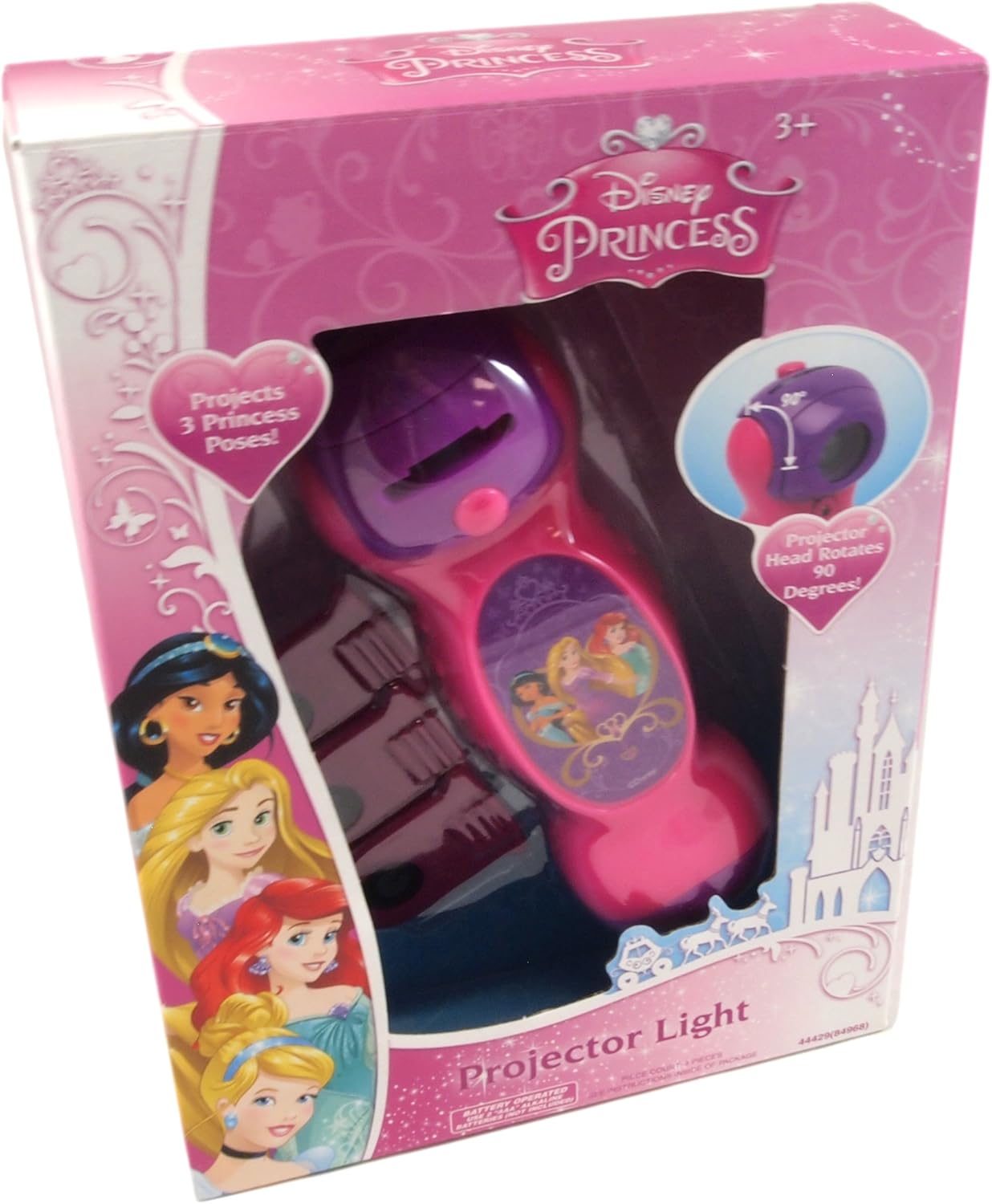 Disney Princess Projector Light featuring Jasmine, Ariel ...