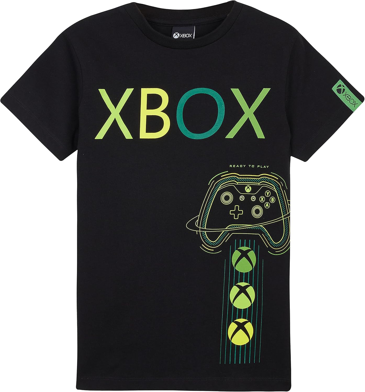 Xbox Boys T Shirts, Cotton Black T Shirt for Kids Teens, Gamer Gifts for Boys Amazon.co.uk