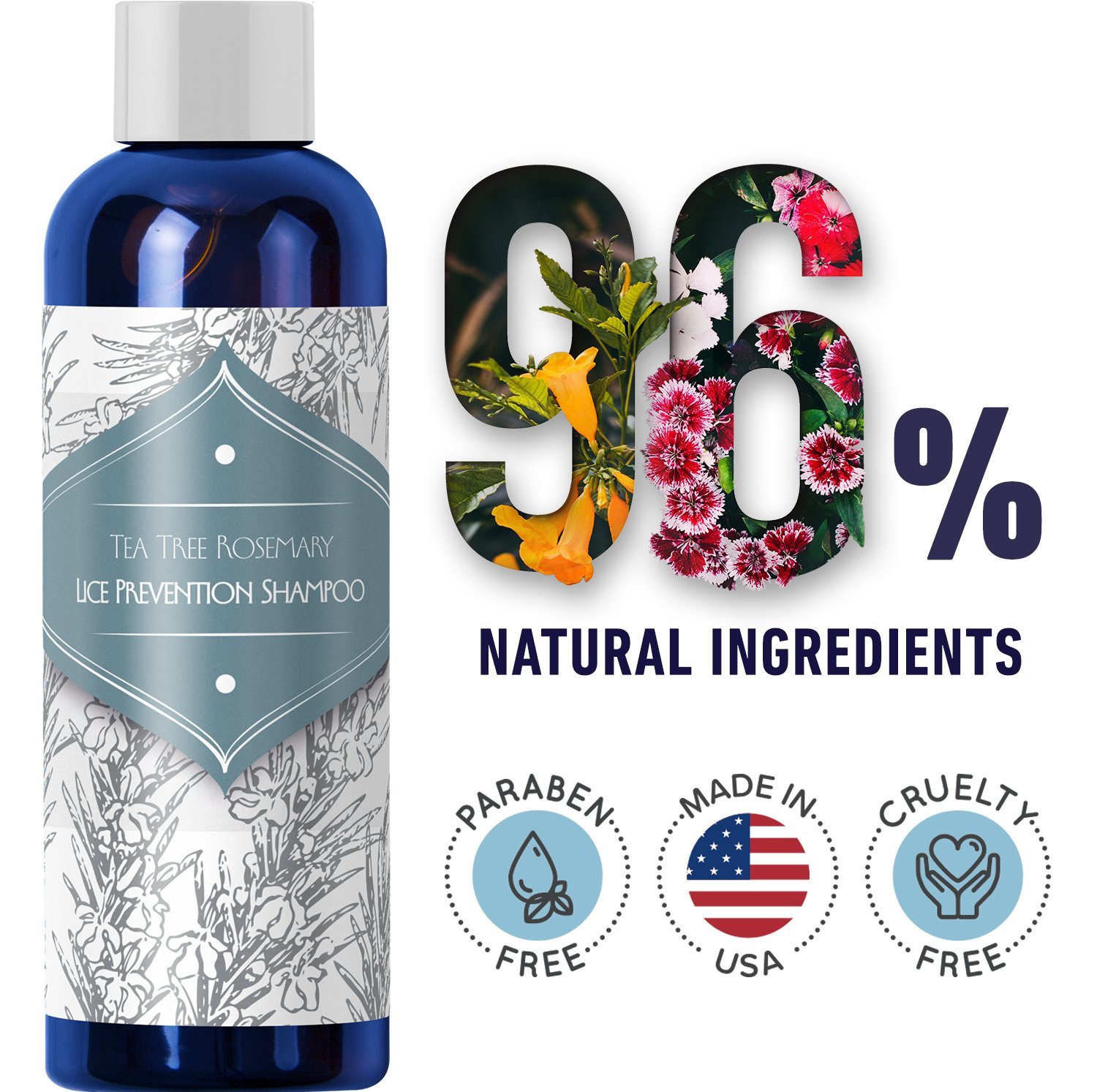 Honeydew Head Lice Treatment Shampoo Tea Tree Rosemary Lice