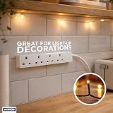 Status 4 Way Socket Extension Lead 1m Cable White 13A Wall Mountable view 6