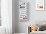 EasyPAG 10 Tier A4 Mesh In Tray Wall Pocket File Holder White view 5