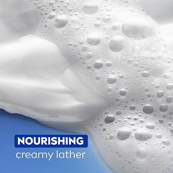 NIVEA NOURISHING CARE BODY WASH WITH NOURISHING SERUM, MOISTURIZING BODY WASH FOR WOMEN, ENRICHED WITH PROVITAMIN B5 AND VITAMIN E, 20 FL OZ BOTTLE