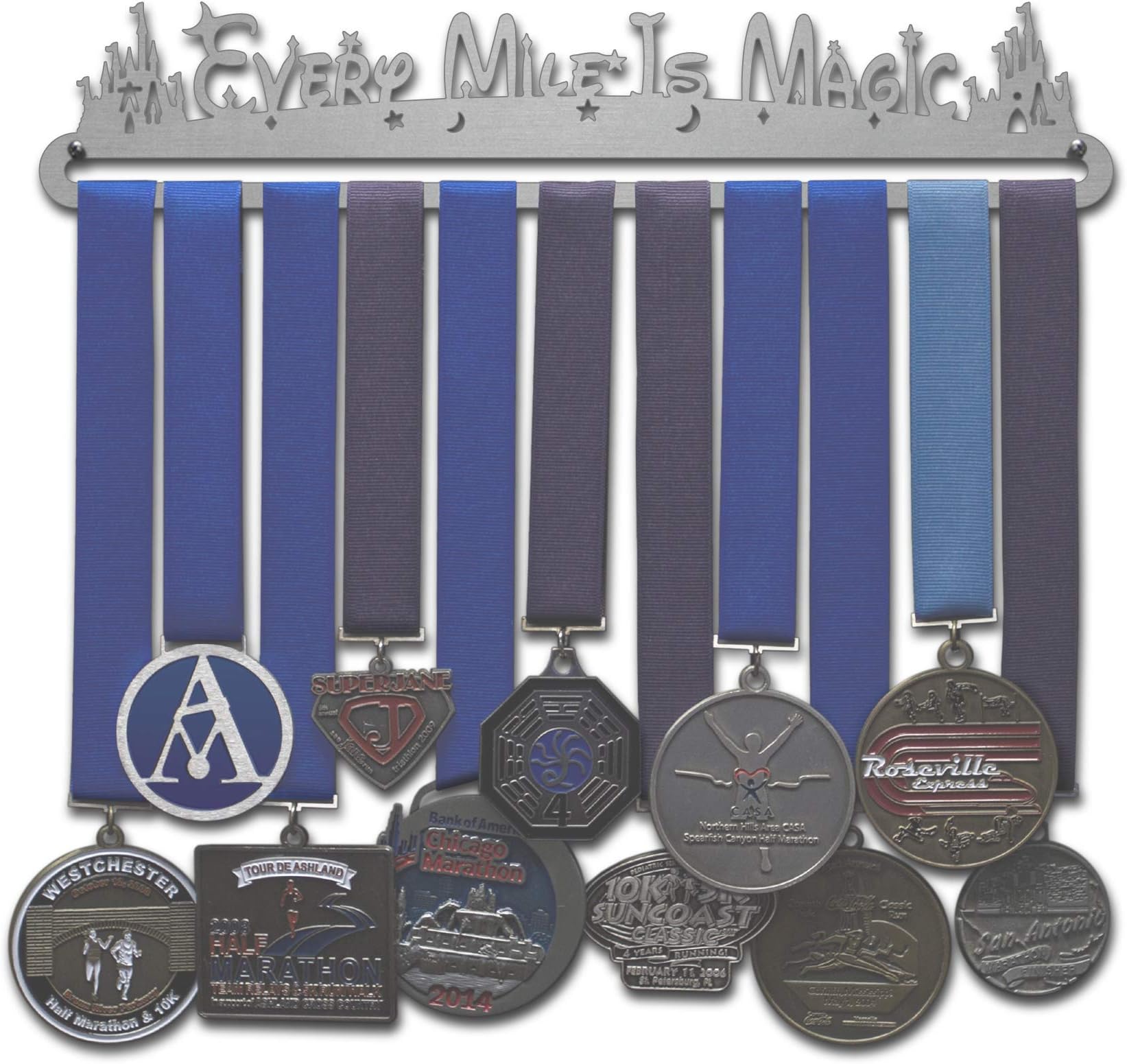 Allied Medal Hangers - Every Mile is Magic - Multiple Medal Award Holder Display Rack