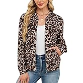 Viracy Women's Full Zip Up Cardigan Sweater Lightweight Casual Long Sleeve Jackets with Pockets