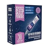 Dream Water Sleep Powder, Best Natural Sleep Aid, Melatonin, GABA, 5-HTP, Snoozeberry - 30 Count, Top Rated - Non-Habit Forming