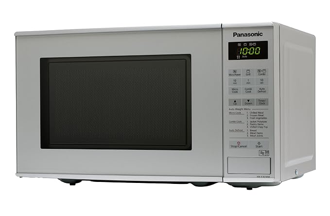 Panasonic NN-K181MMBPQ 20 Litre Compact Microwave with Grill, Silver