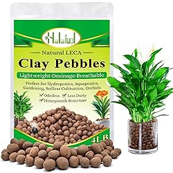 Halatool 4LB Leca Clay Pebbles for Plants 4mm-16mm