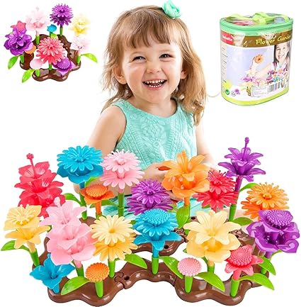 flower building toy set