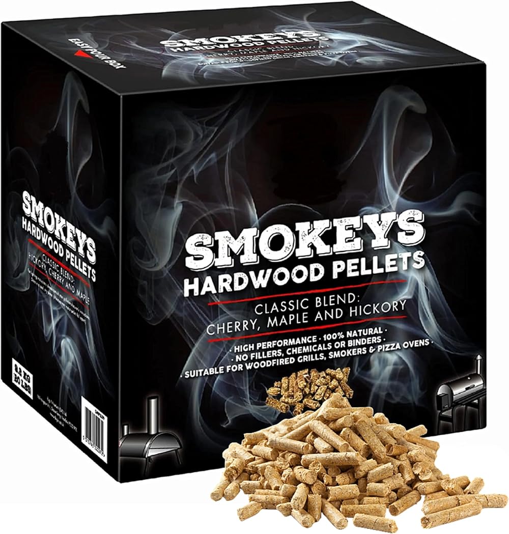 Big K Smokey's Premium Hardwood Pellets 9 kg Cherry Maple Hickory Blend