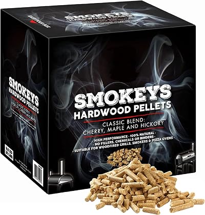 Big K Smokey's Premium Hardwood Pellets 9 kg Cherry Maple Hickory Blend