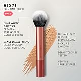 Real Techniques Skin Tint Base Brush - UltraPlush Synthetic Blades, Cruelty-Free view 2