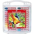 Faber-Castell Blendable Oil Pastels In Durable Storage Case- 24 Vibrant Colors - Non-Toxic Pastels for Kids