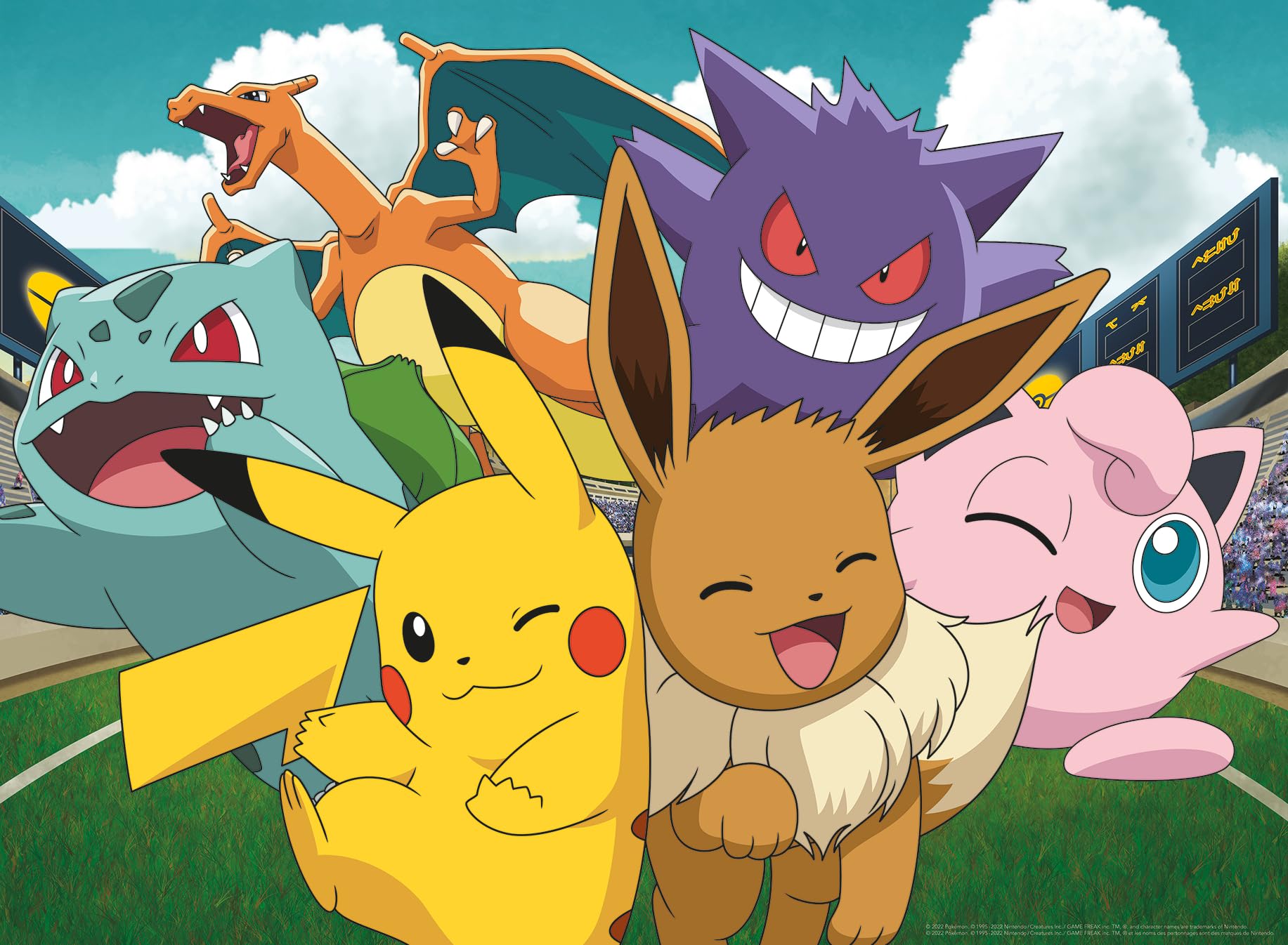Ravensburger Classic Pokemon Gifts - 500 Piece Jigsaw Puzzle for Adults and Kids Age 10 Years Up