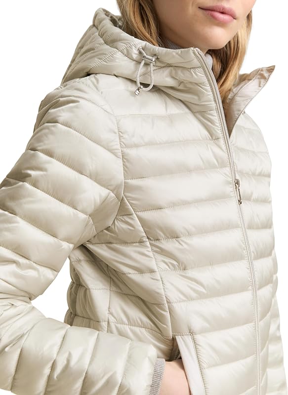 Damen Lightweight Steppjacke mit Kapuze