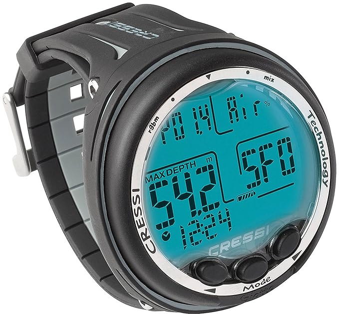 Cressi Giotto - Premium Tauchcomputer Dual-Mix - WEEE NR. DE 13961704